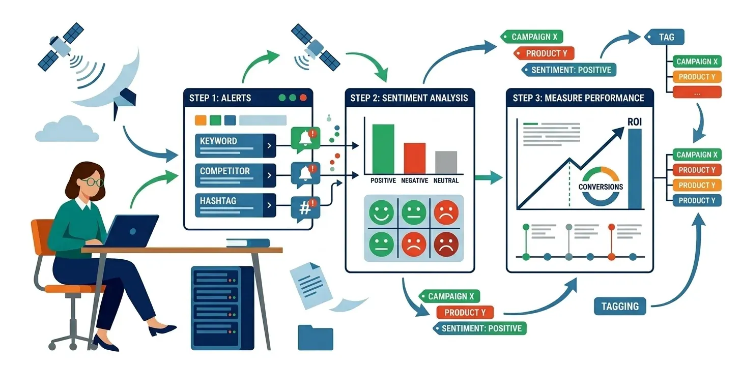 How to Track and Analyze Brand Mentions Effectively? banner