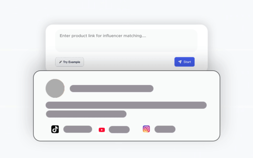 Hunter natural language influencer search demo