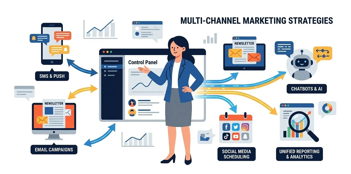 Multi-Channel Marketing Automation Strategies banner