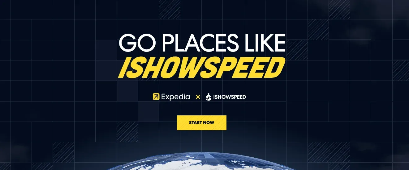 Expedia’s partnership with IShowSpeed
