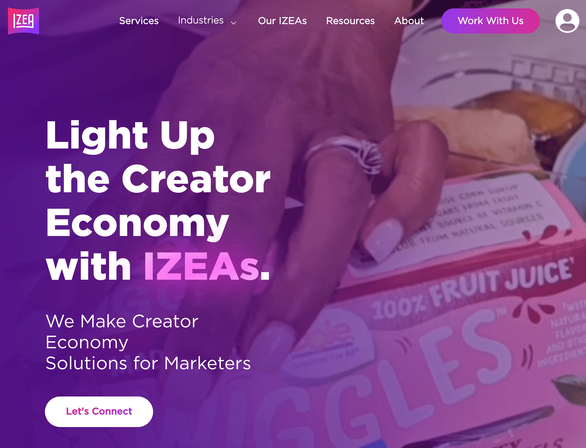 IZEA banner