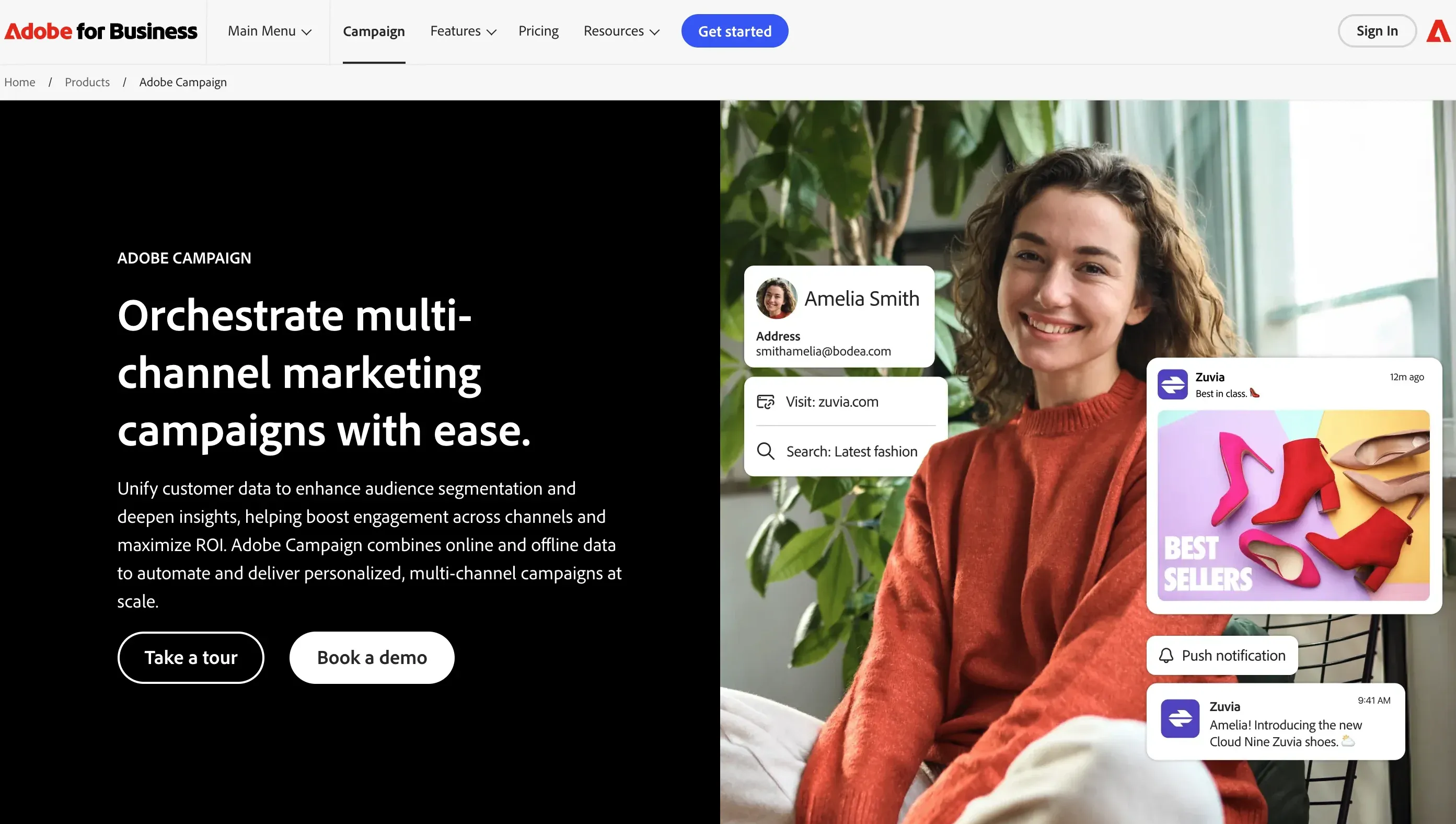 Adobe Campaign banner