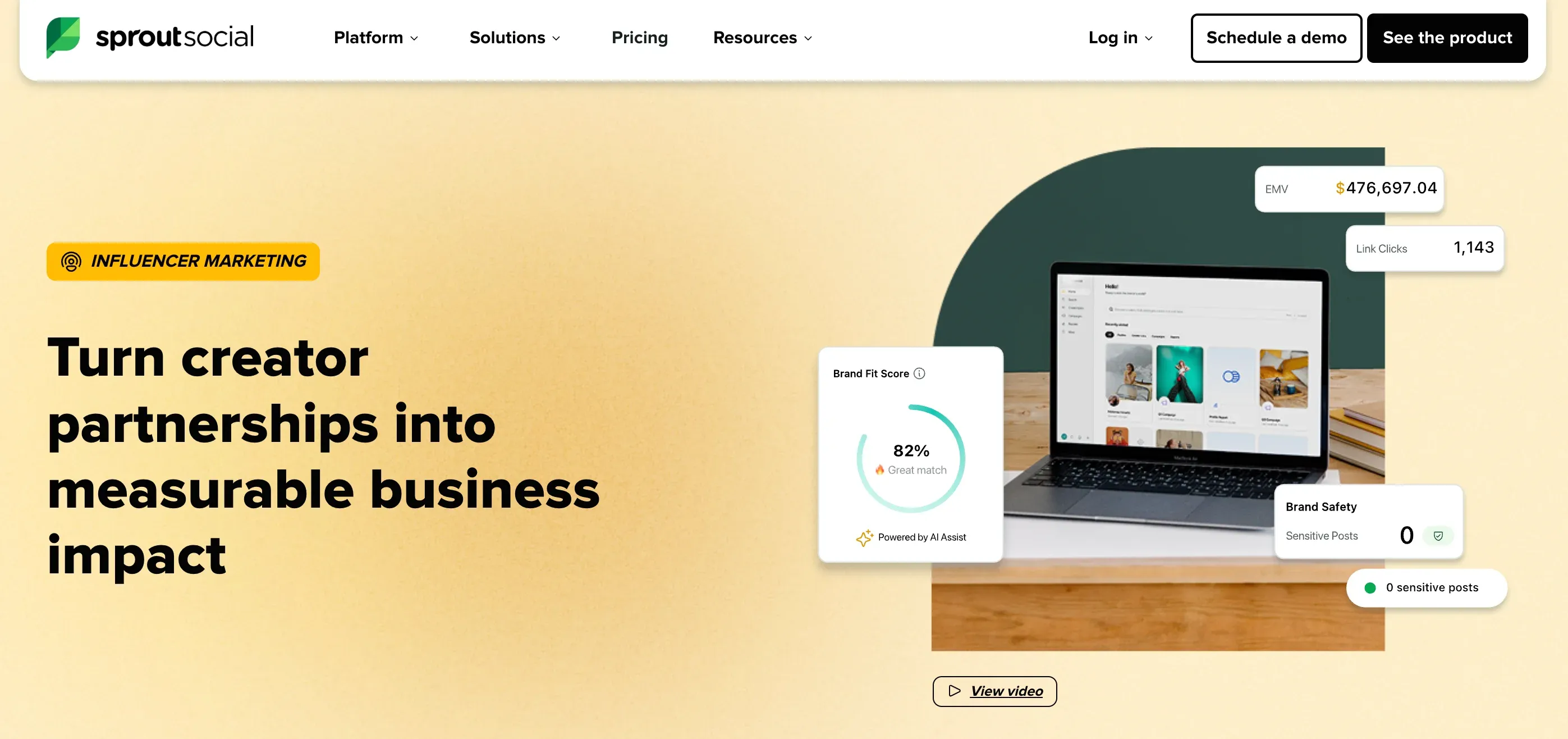 Sprout Social Influencer Marketing banner
